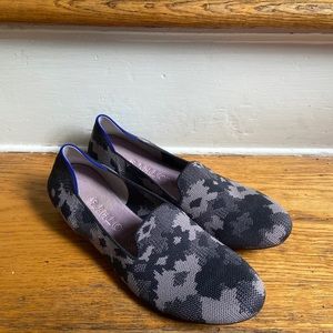 Rothys Grey Botanicamo Loafers Gray Size 9 Retired